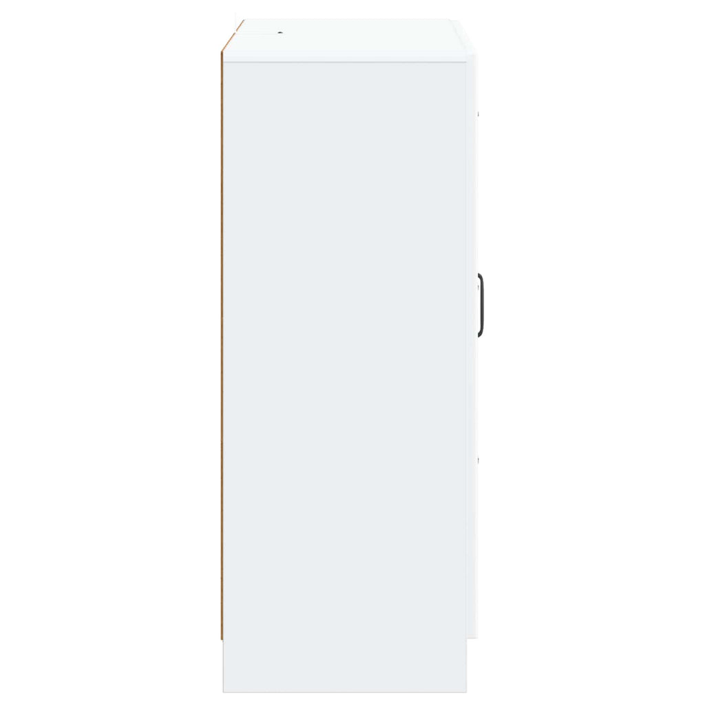 vidaXL Bufet Biały 66 x 34,5 x 87 cm Drewno inżynieryjne