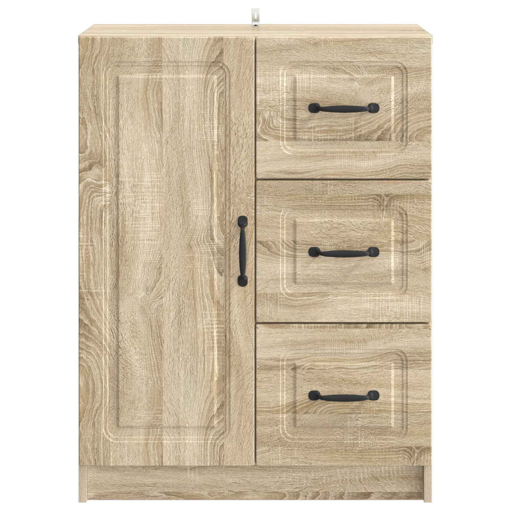 vidaXL Bufet dąb Sonoma 66 x 34,5 x 87 cm Drewno inżynieryjne