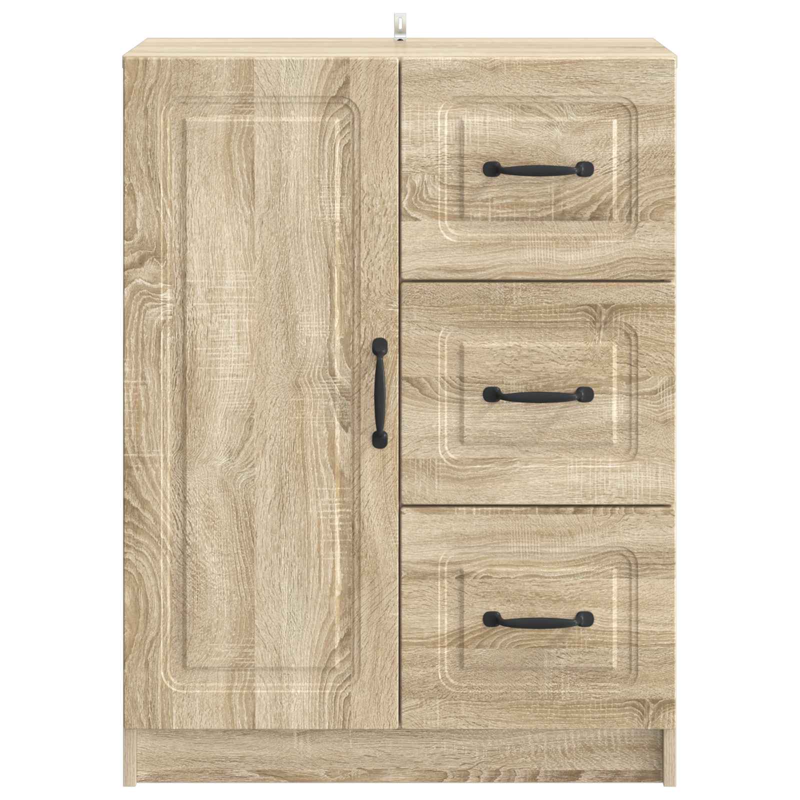 vidaXL Bufet dąb Sonoma 66 x 34,5 x 87 cm Drewno inżynieryjne