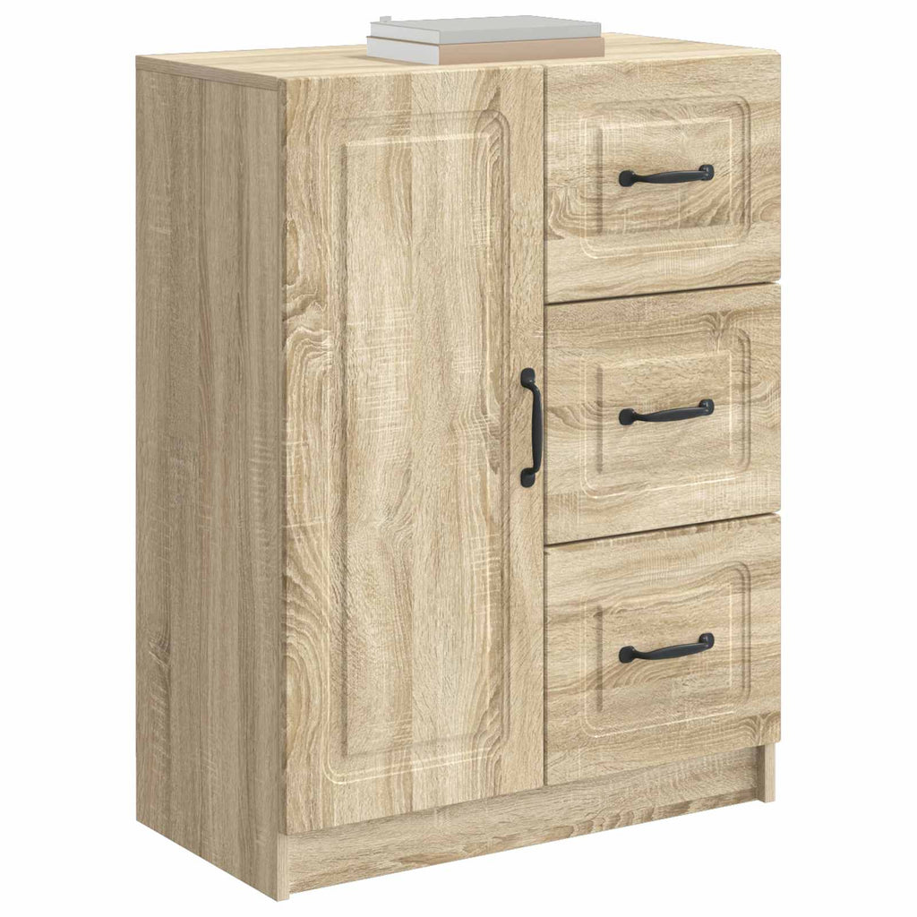 vidaXL Bufet dąb Sonoma 66 x 34,5 x 87 cm Drewno inżynieryjne