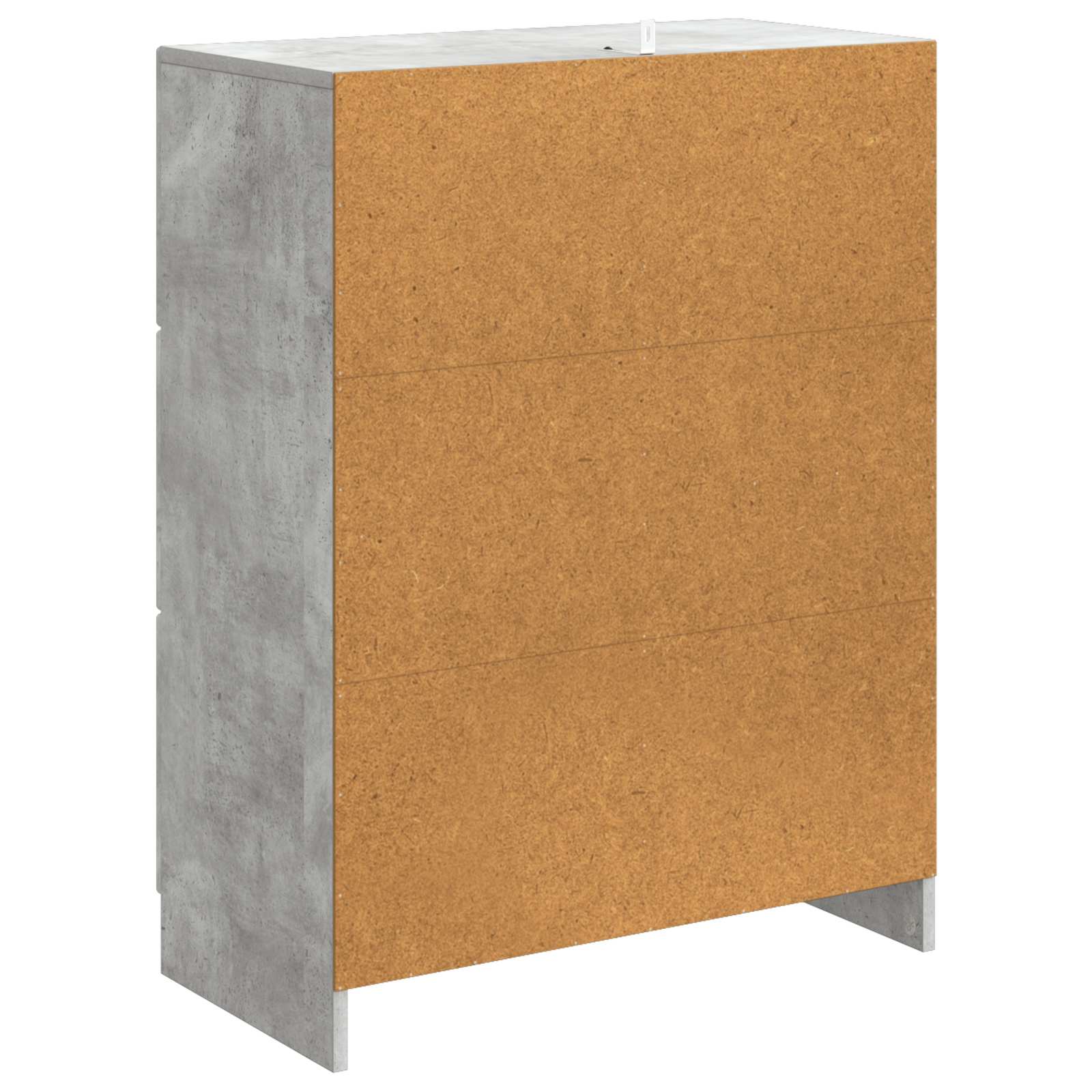 vidaXL Bufet Betonowy szary 66 x 34,5 x 87 cm Drewno inżynieryjne