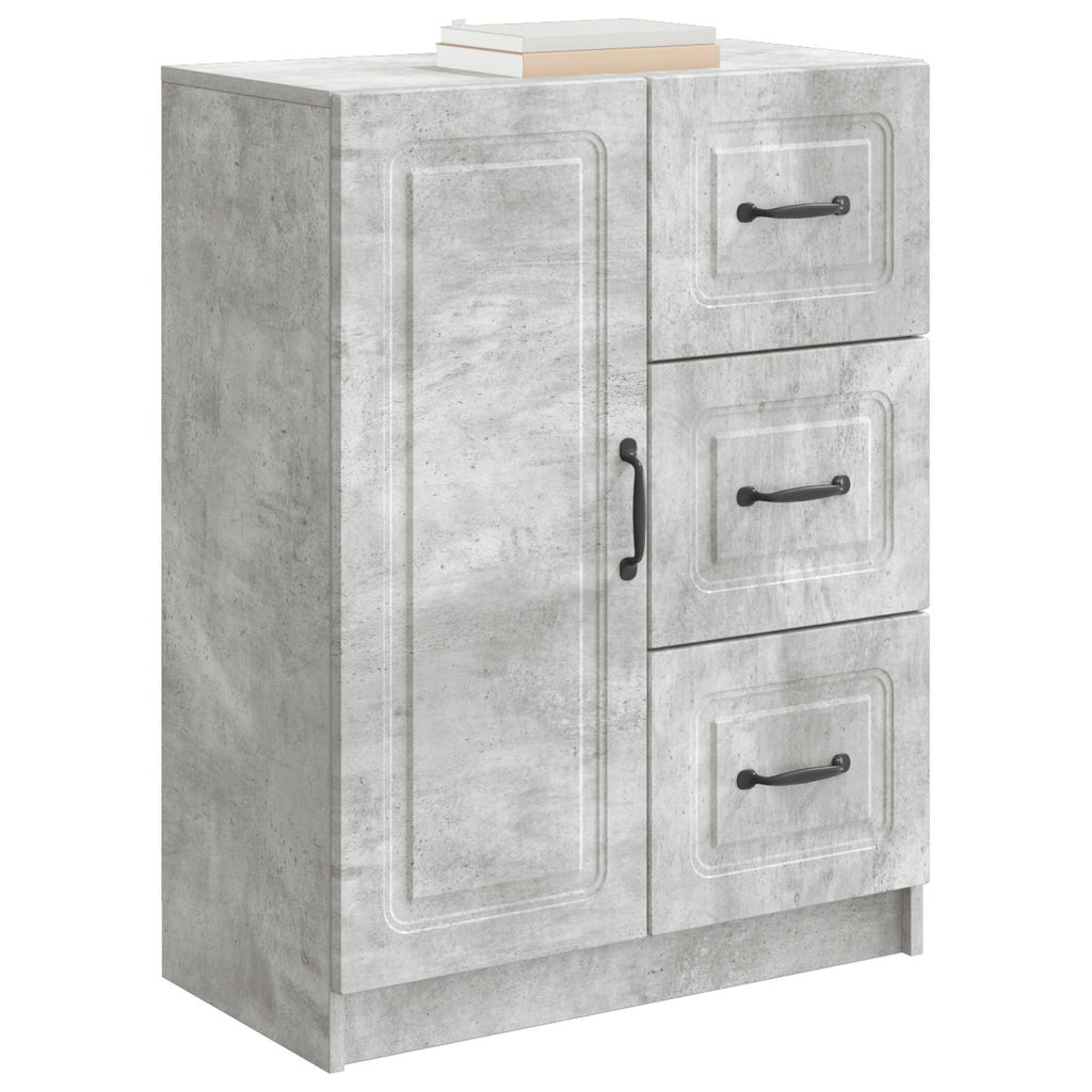 vidaXL Bufet Betonowy szary 66 x 34,5 x 87 cm Drewno inżynieryjne