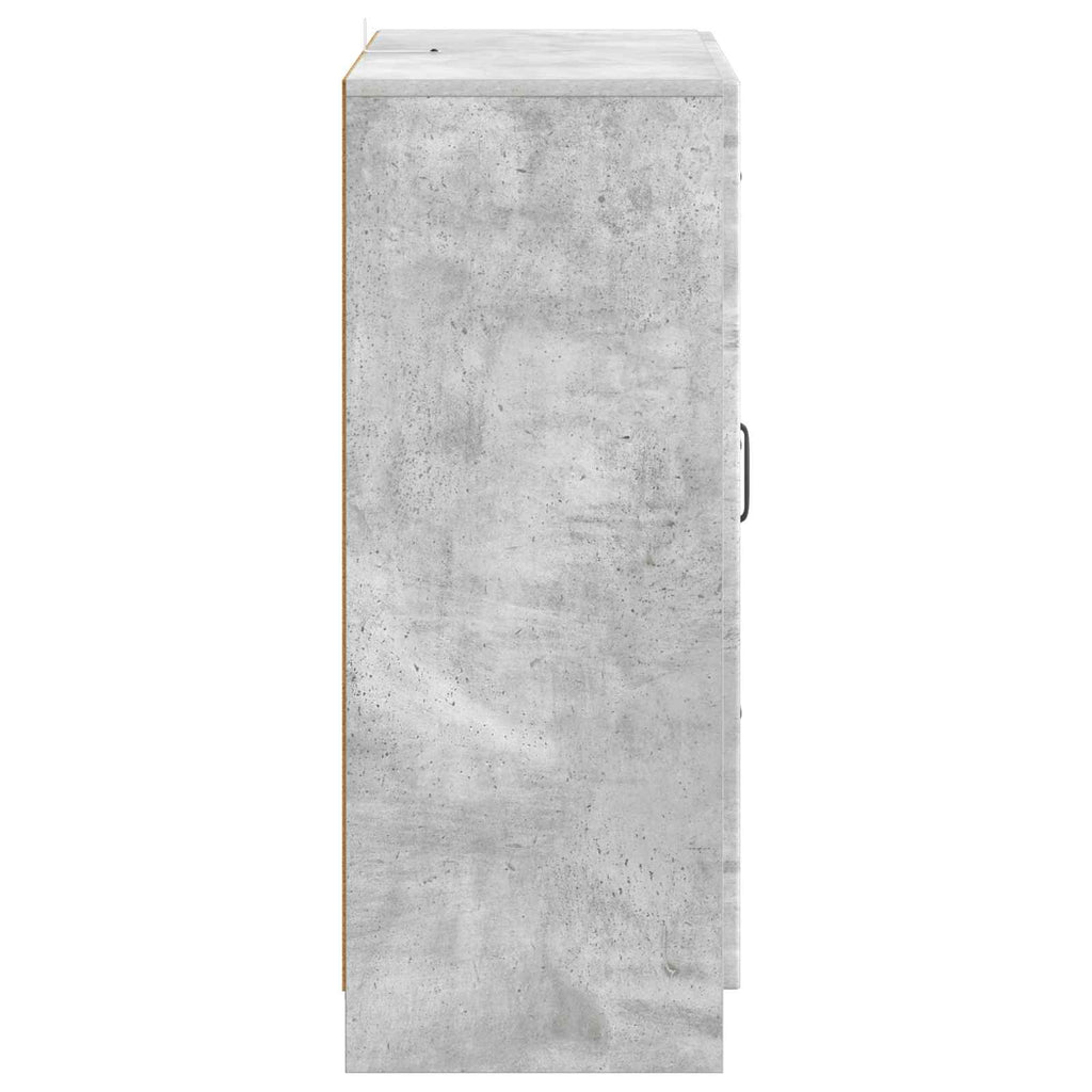 vidaXL Bufet Betonowy szary 66 x 34,5 x 87 cm Drewno inżynieryjne