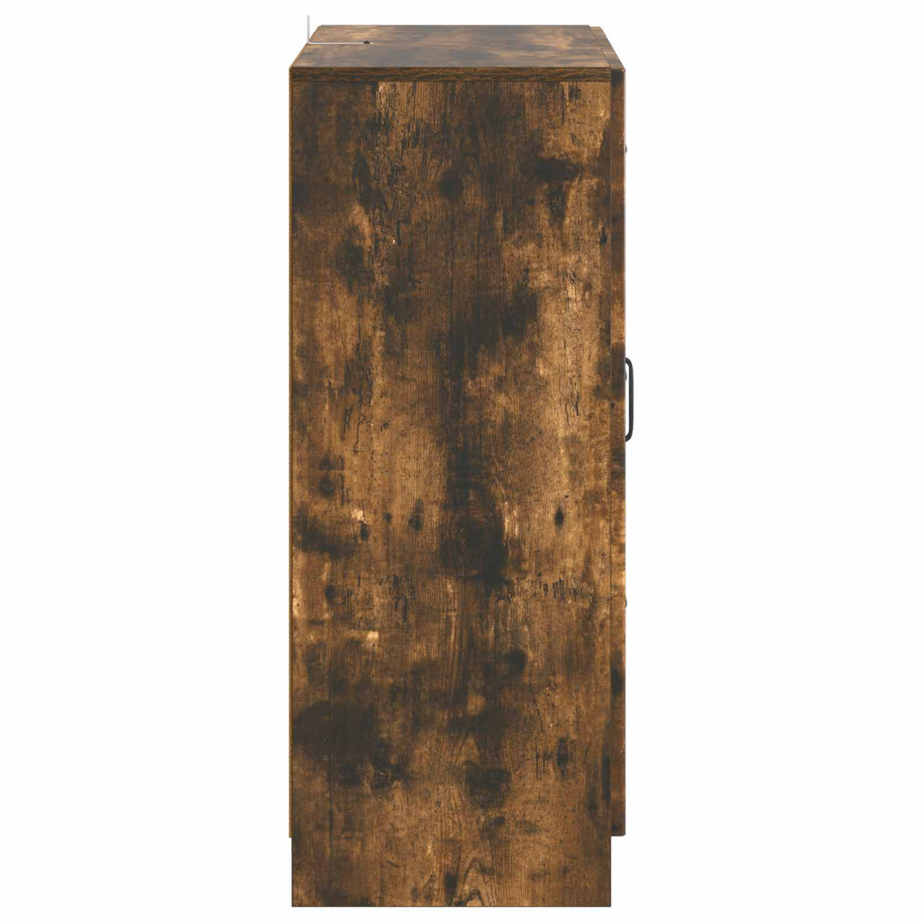 vidaXL Bufet Dąb wędzony 66 x 34,5 x 87 cm Drewno inżynieryjne