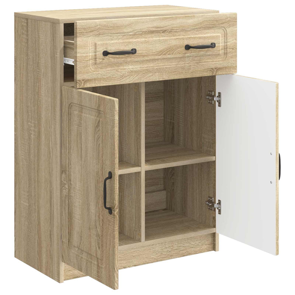 vidaXL Bufet dąb Sonoma 66 x 34,5 x 87 cm Drewno inżynieryjne