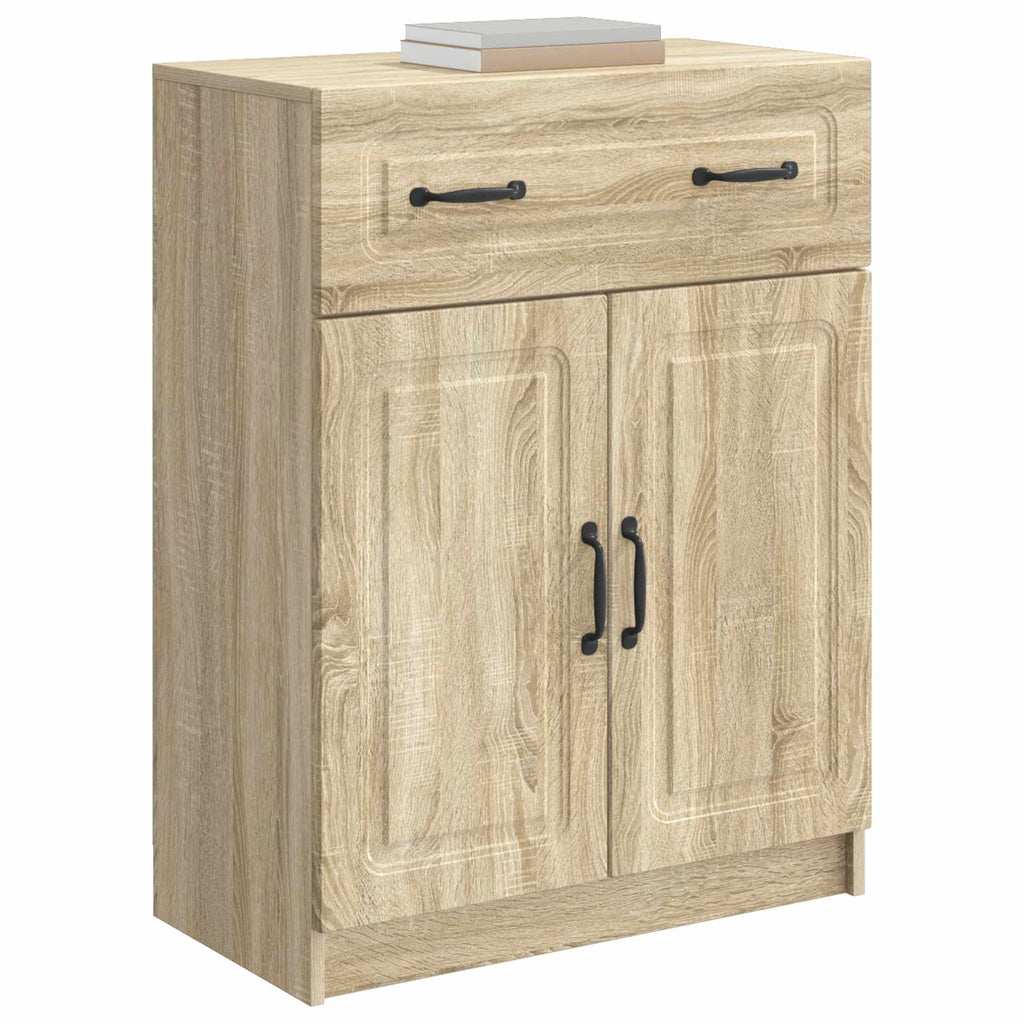 vidaXL Bufet dąb Sonoma 66 x 34,5 x 87 cm Drewno inżynieryjne