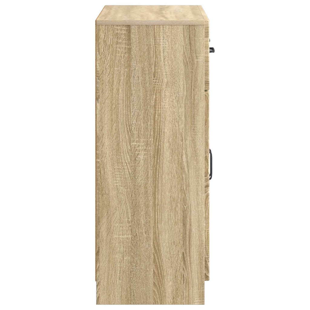 vidaXL Bufet dąb Sonoma 66 x 34,5 x 87 cm Drewno inżynieryjne