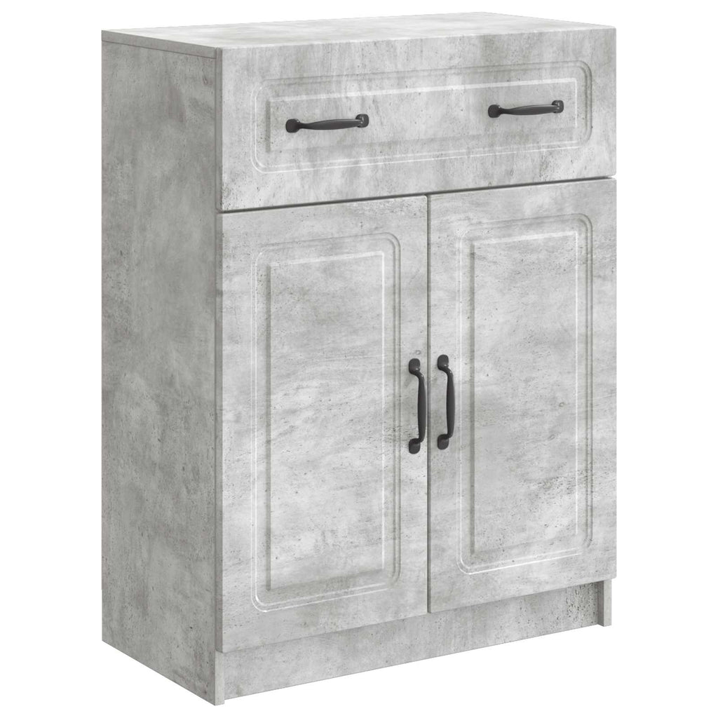 vidaXL Bufet Betonowy szary 66 x 34,5 x 87 cm Drewno inżynieryjne