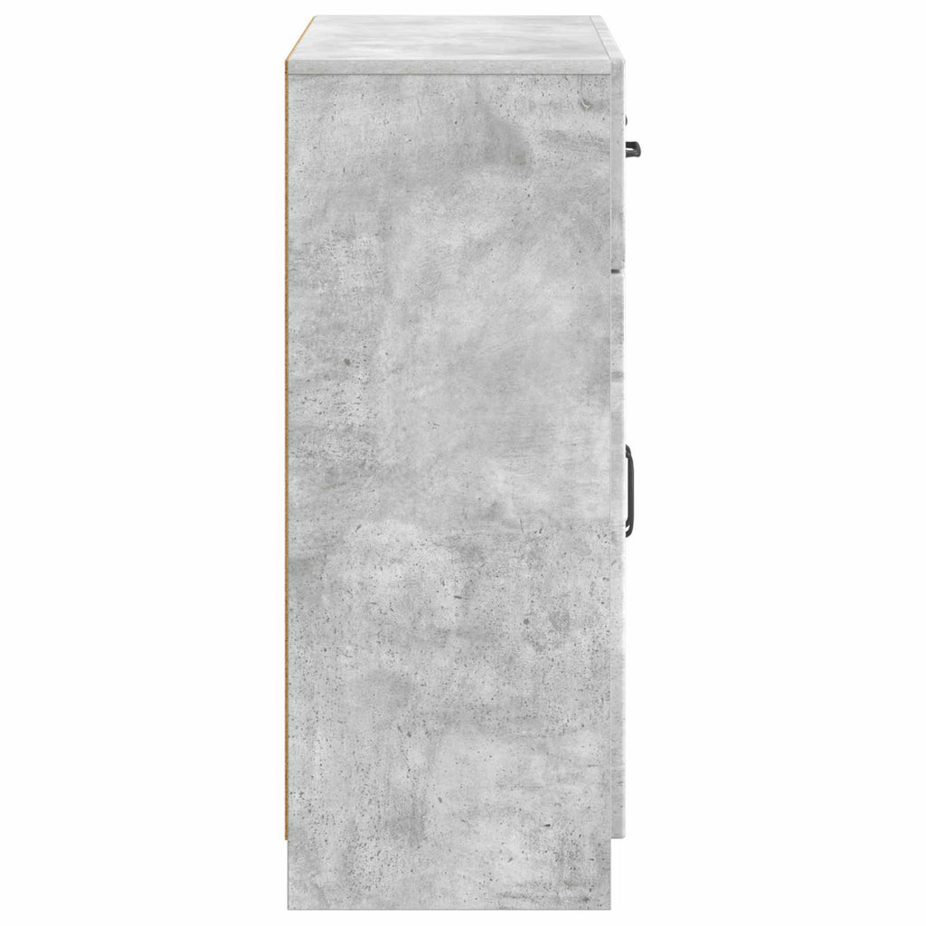 vidaXL Bufet Betonowy szary 66 x 34,5 x 87 cm Drewno inżynieryjne