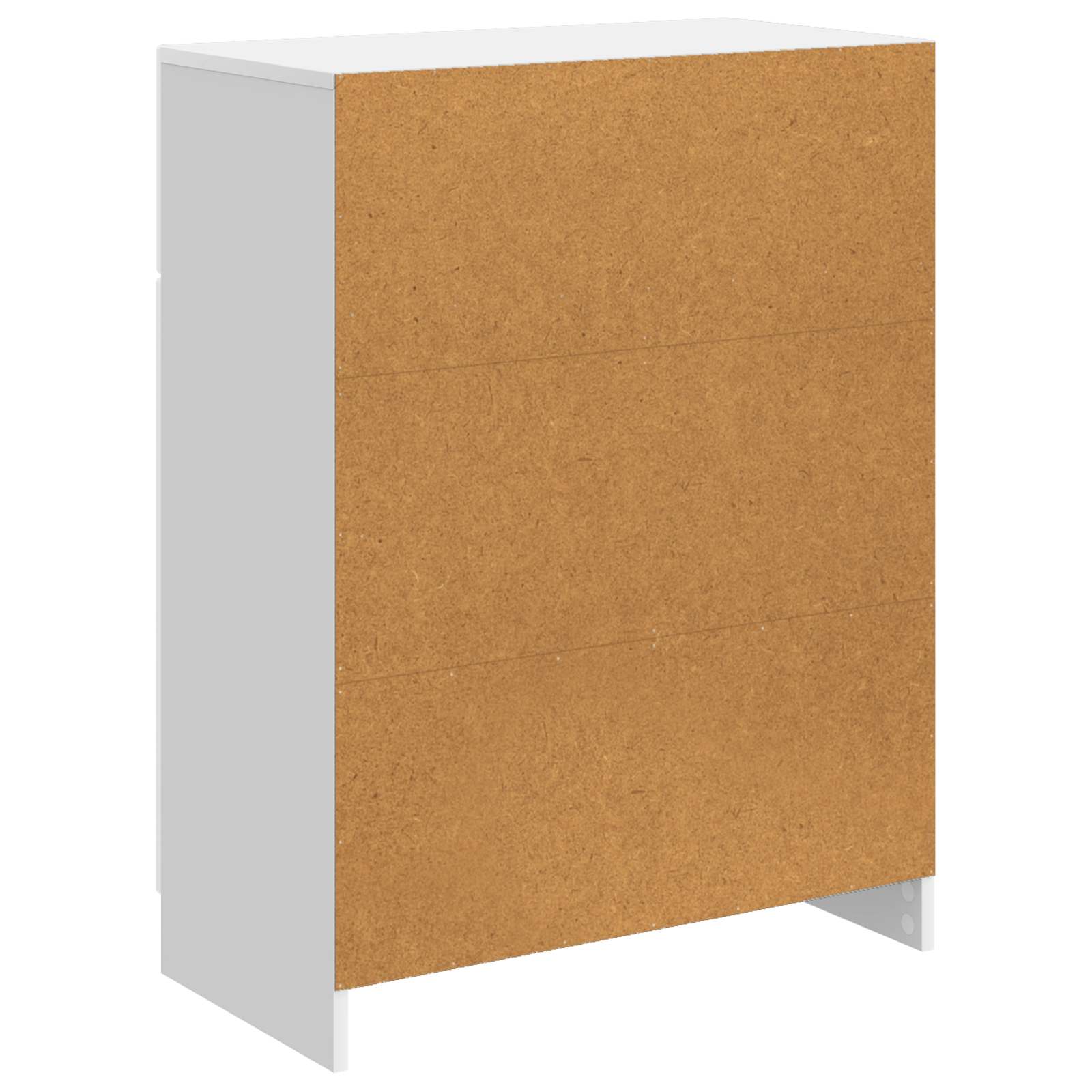vidaXL Bufet Biały wysoki połysk 66 x 34,5 x 87 cm Drewno inżynieryjne