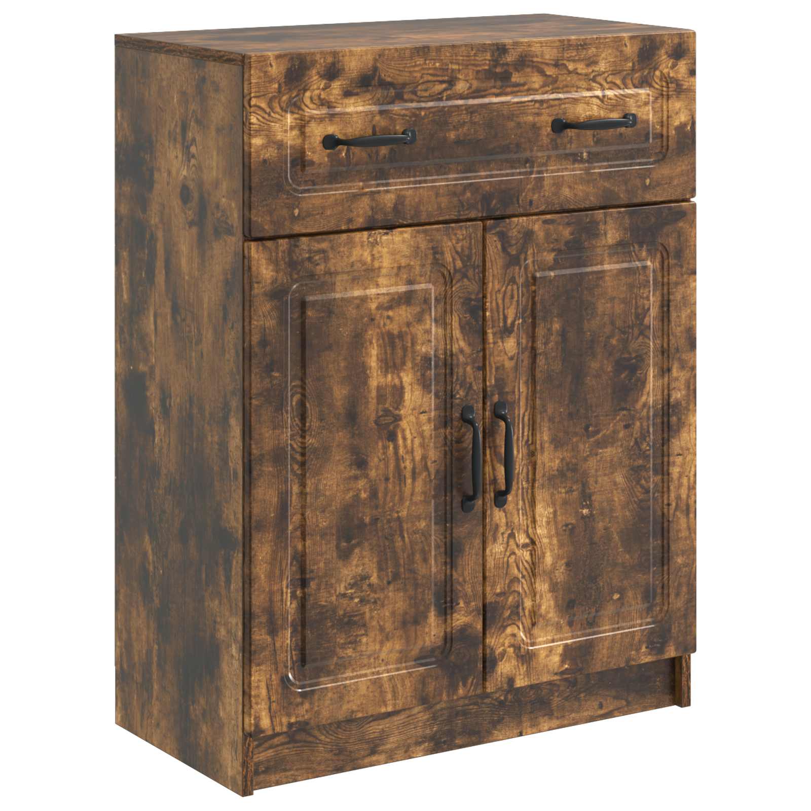 vidaXL Bufet Dąb wędzony 66 x 34,5 x 87 cm Drewno inżynieryjne