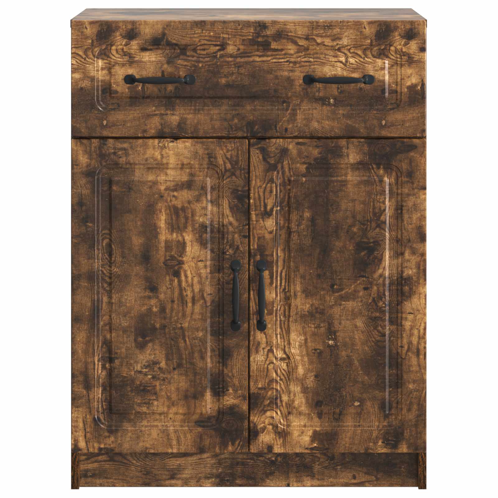 vidaXL Bufet Dąb wędzony 66 x 34,5 x 87 cm Drewno inżynieryjne