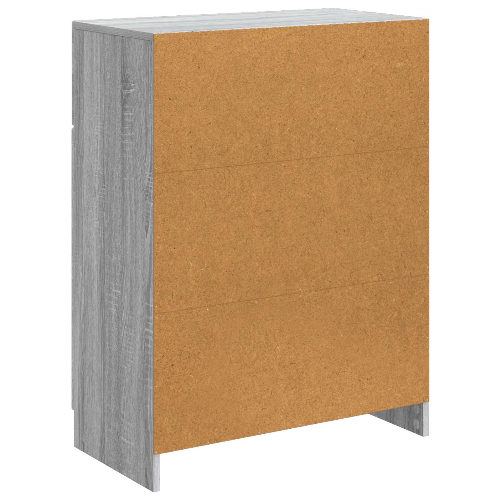 vidaXL Bufet Szary Sonoma 66 x 34,5 x 87 cm Drewno inżynieryjne