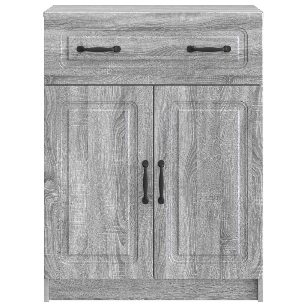 vidaXL Bufet Szary Sonoma 66 x 34,5 x 87 cm Drewno inżynieryjne