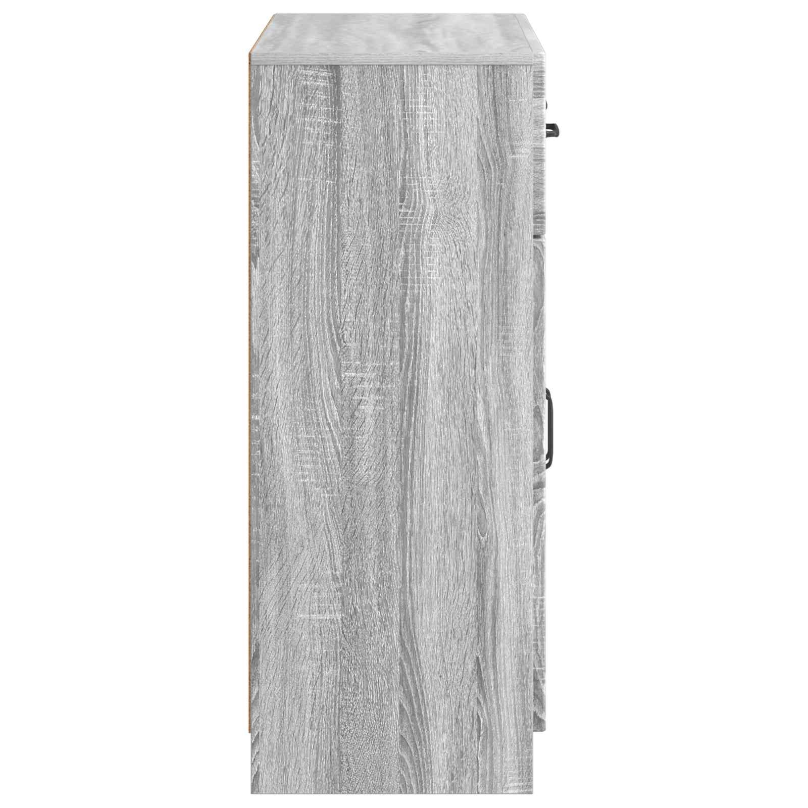 vidaXL Bufet Szary Sonoma 66 x 34,5 x 87 cm Drewno inżynieryjne