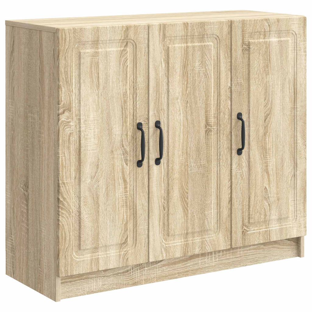 vidaXL Bufet dąb Sonoma 89 x 34,5 x 77 cm Drewno inżynieryjne