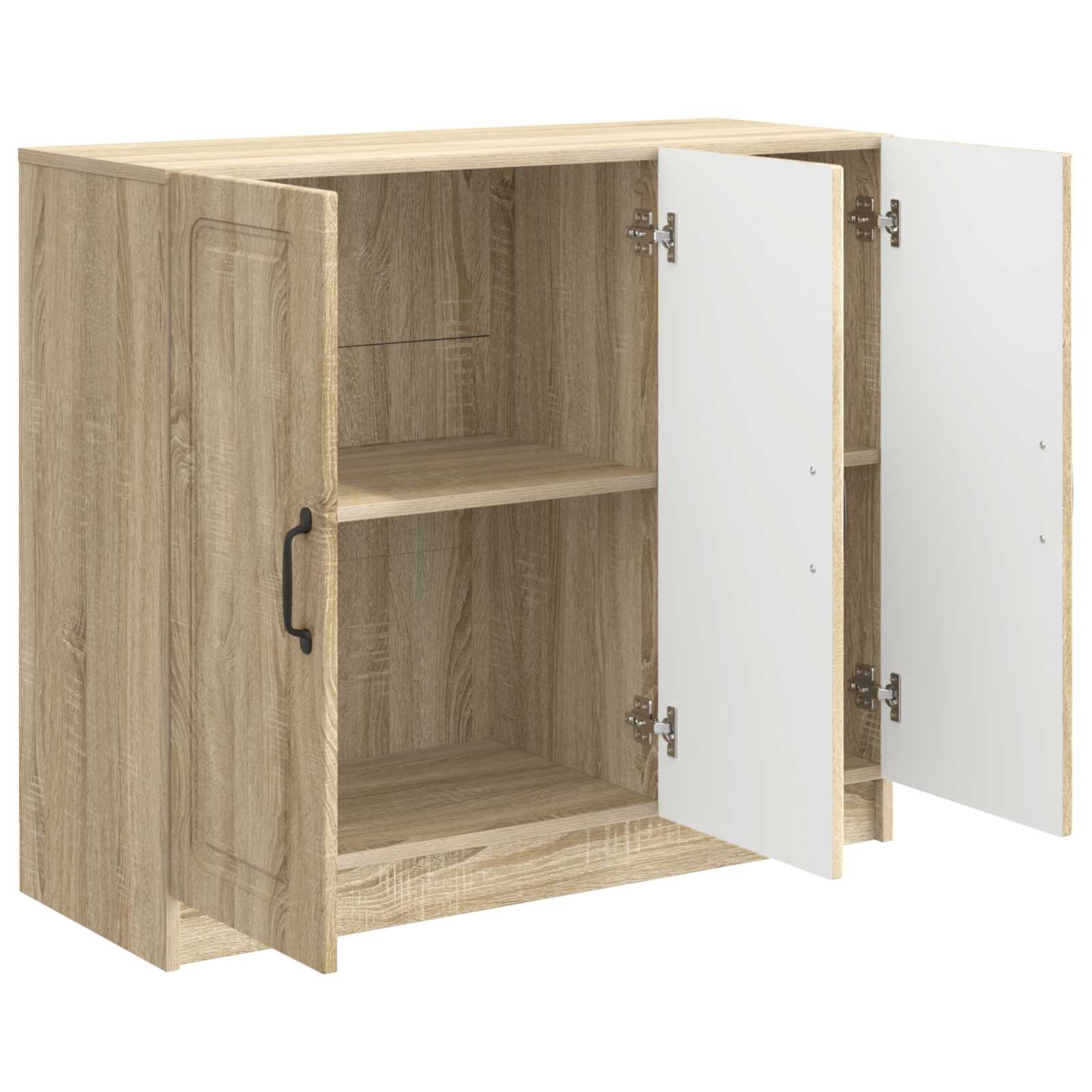 vidaXL Bufet dąb Sonoma 89 x 34,5 x 77 cm Drewno inżynieryjne