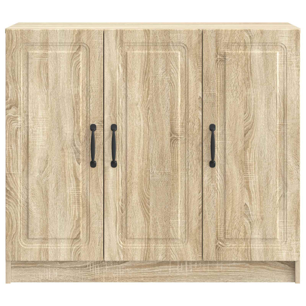vidaXL Bufet dąb Sonoma 89 x 34,5 x 77 cm Drewno inżynieryjne