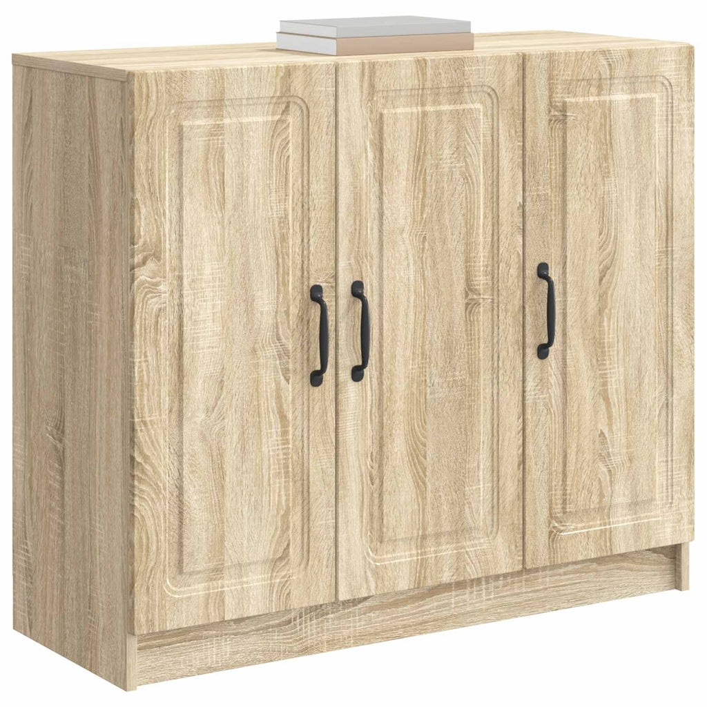 vidaXL Bufet dąb Sonoma 89 x 34,5 x 77 cm Drewno inżynieryjne