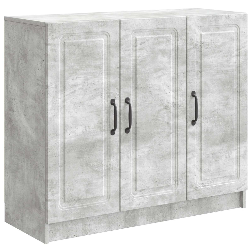 vidaXL Bufet Betonowy szary 89 x 34,5 x 77 cm Drewno inżynieryjne