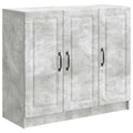 vidaXL Bufet Betonowy szary 89 x 34,5 x 77 cm Drewno inżynieryjne