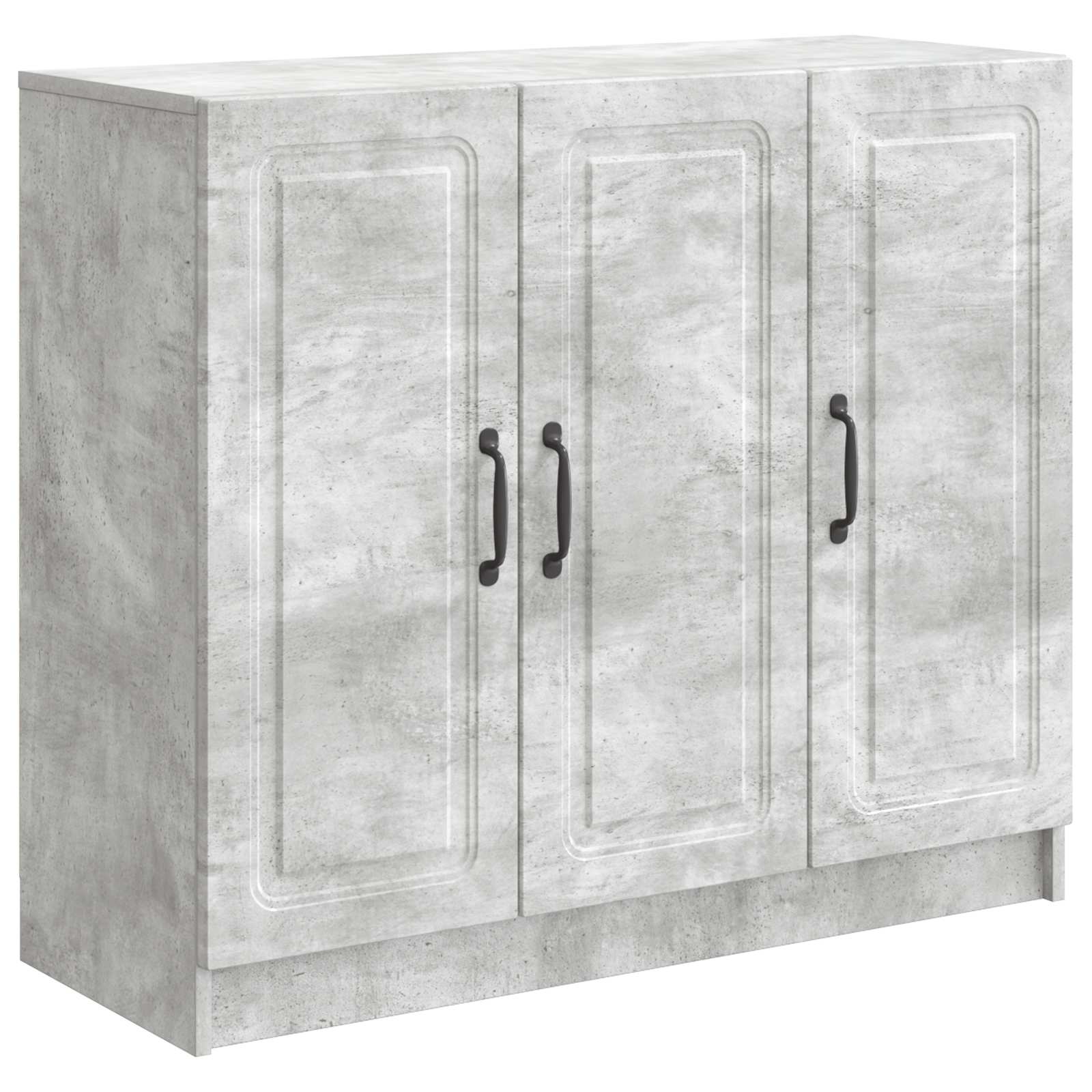 vidaXL Bufet Betonowy szary 89 x 34,5 x 77 cm Drewno inżynieryjne