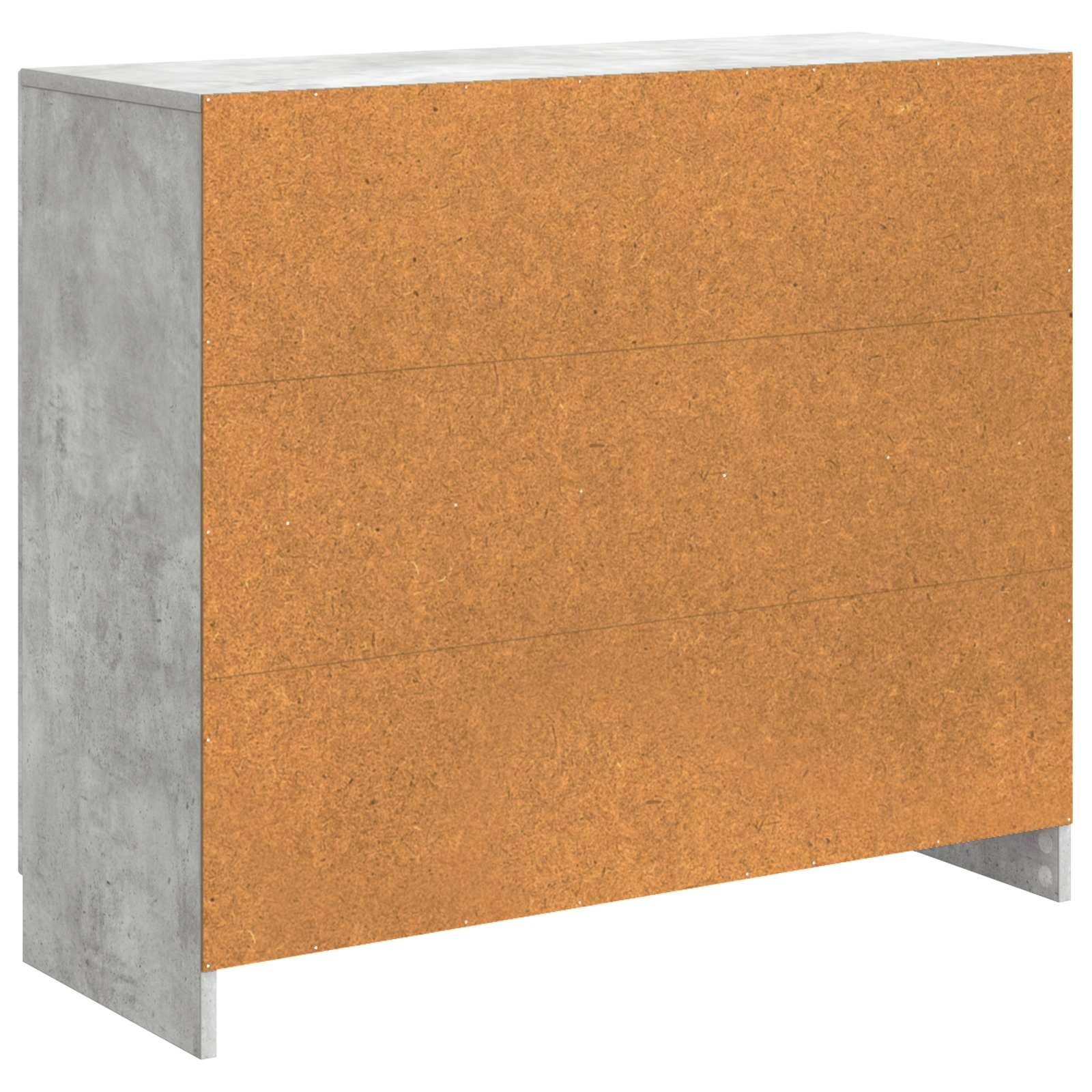 vidaXL Bufet Betonowy szary 89 x 34,5 x 77 cm Drewno inżynieryjne