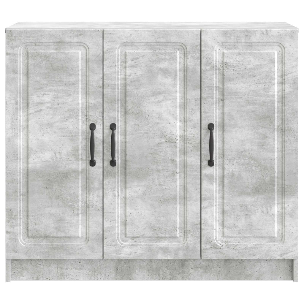 vidaXL Bufet Betonowy szary 89 x 34,5 x 77 cm Drewno inżynieryjne