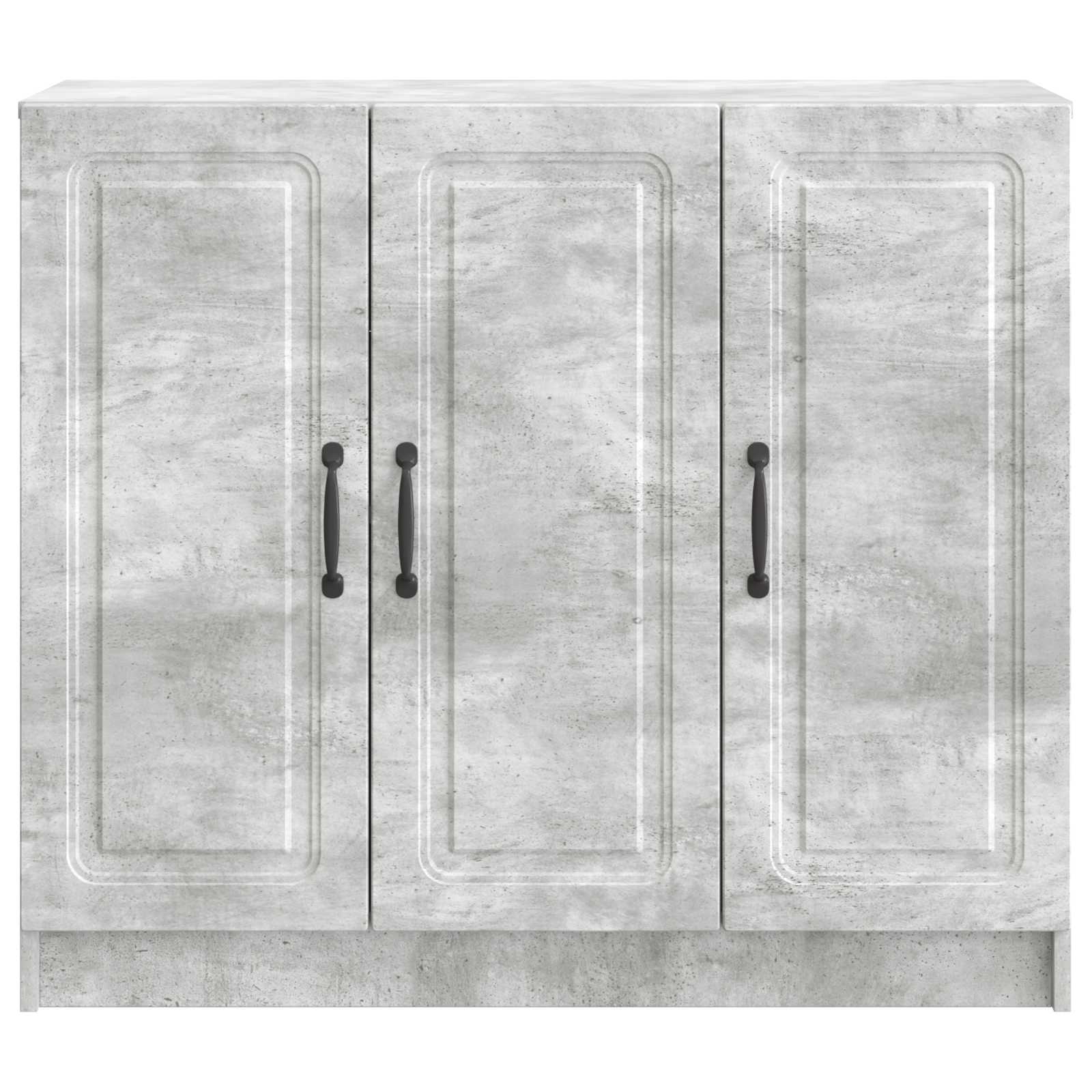 vidaXL Bufet Betonowy szary 89 x 34,5 x 77 cm Drewno inżynieryjne