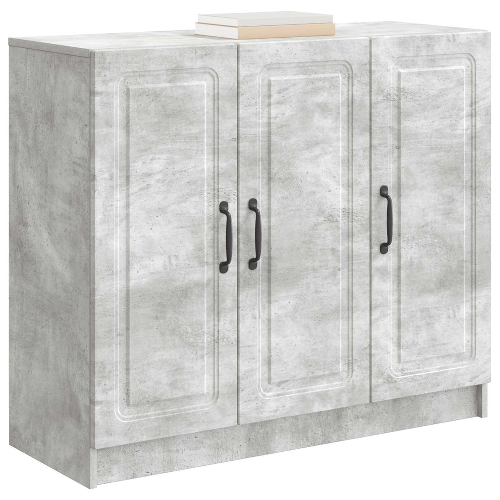 vidaXL Bufet Betonowy szary 89 x 34,5 x 77 cm Drewno inżynieryjne