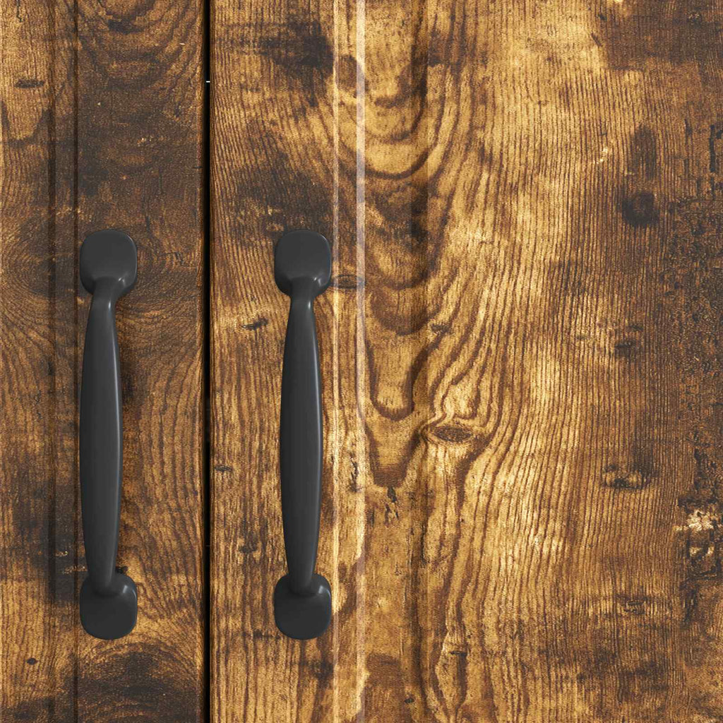 vidaXL Bufet Dąb wędzony 89 x 34,5 x 77 cm Drewno inżynieryjne
