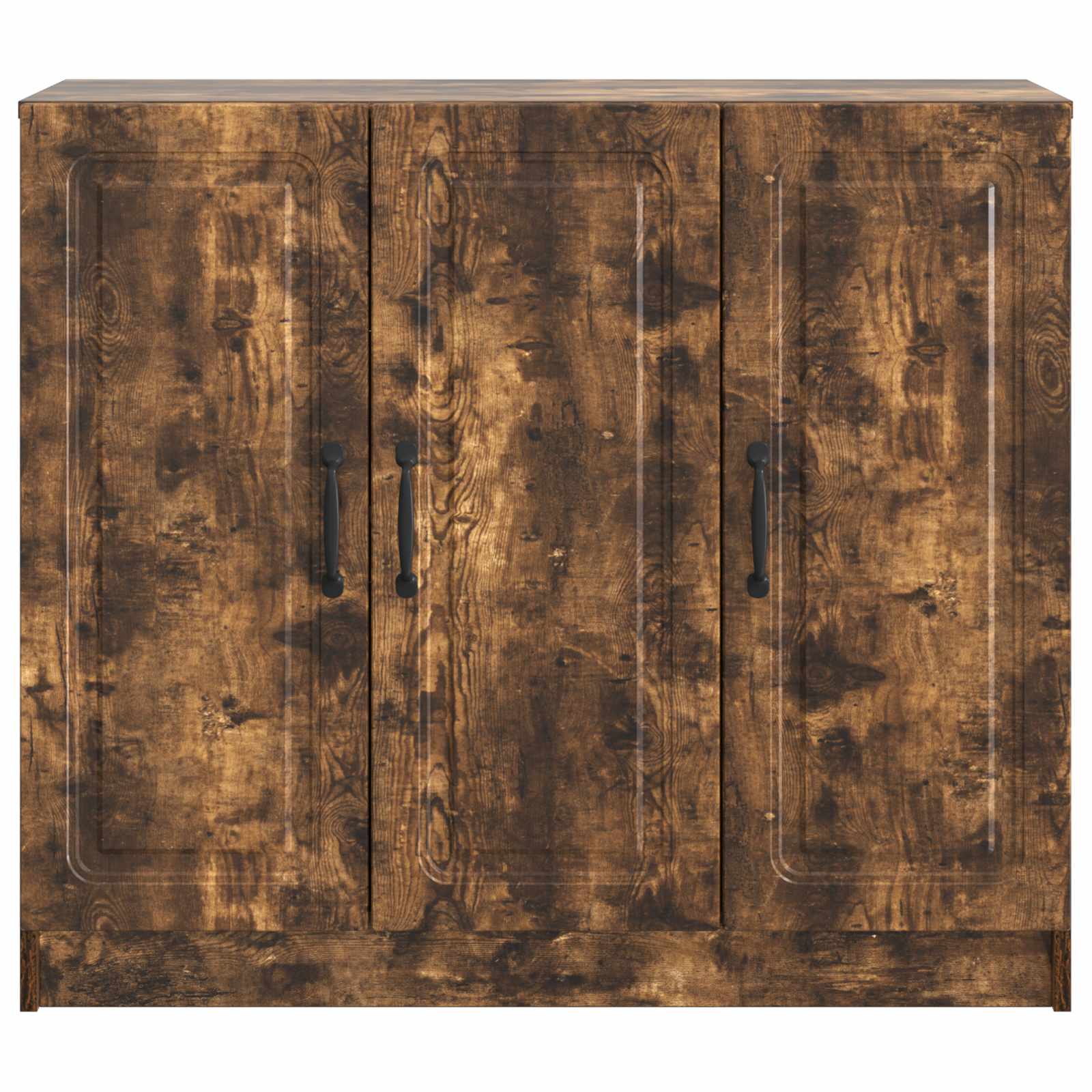 vidaXL Bufet Dąb wędzony 89 x 34,5 x 77 cm Drewno inżynieryjne