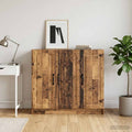 vidaXL Bufet Stare drewno 89 x 34,5 x 77 cm Drewno inżynieryjne
