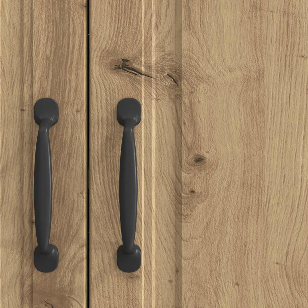 vidaXL Bufet Dąb artisan 89 x 34,5 x 77 cm Drewno inżynieryjne