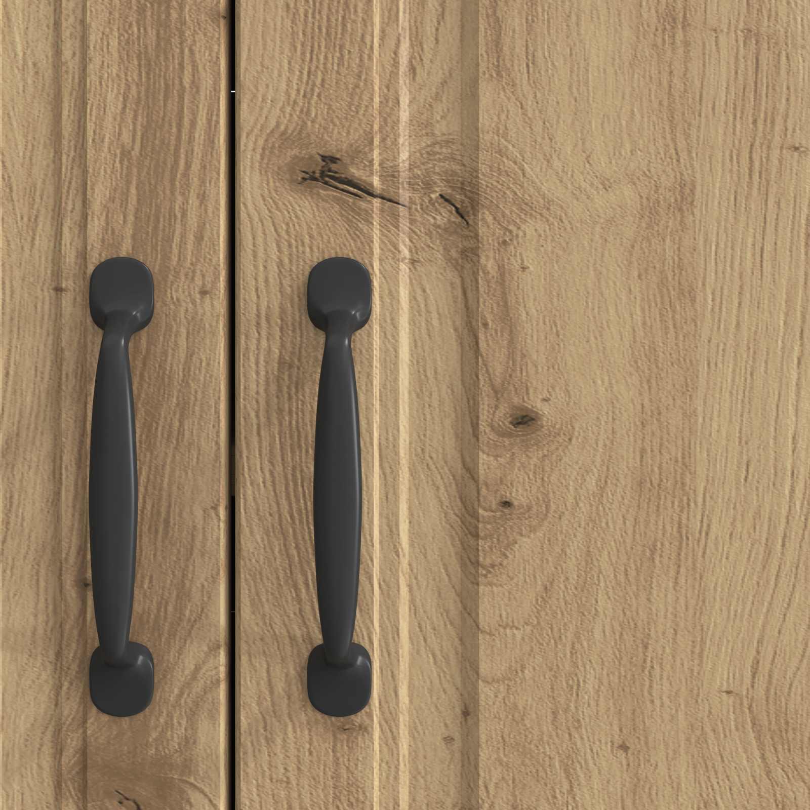 vidaXL Bufet Dąb artisan 89 x 34,5 x 77 cm Drewno inżynieryjne