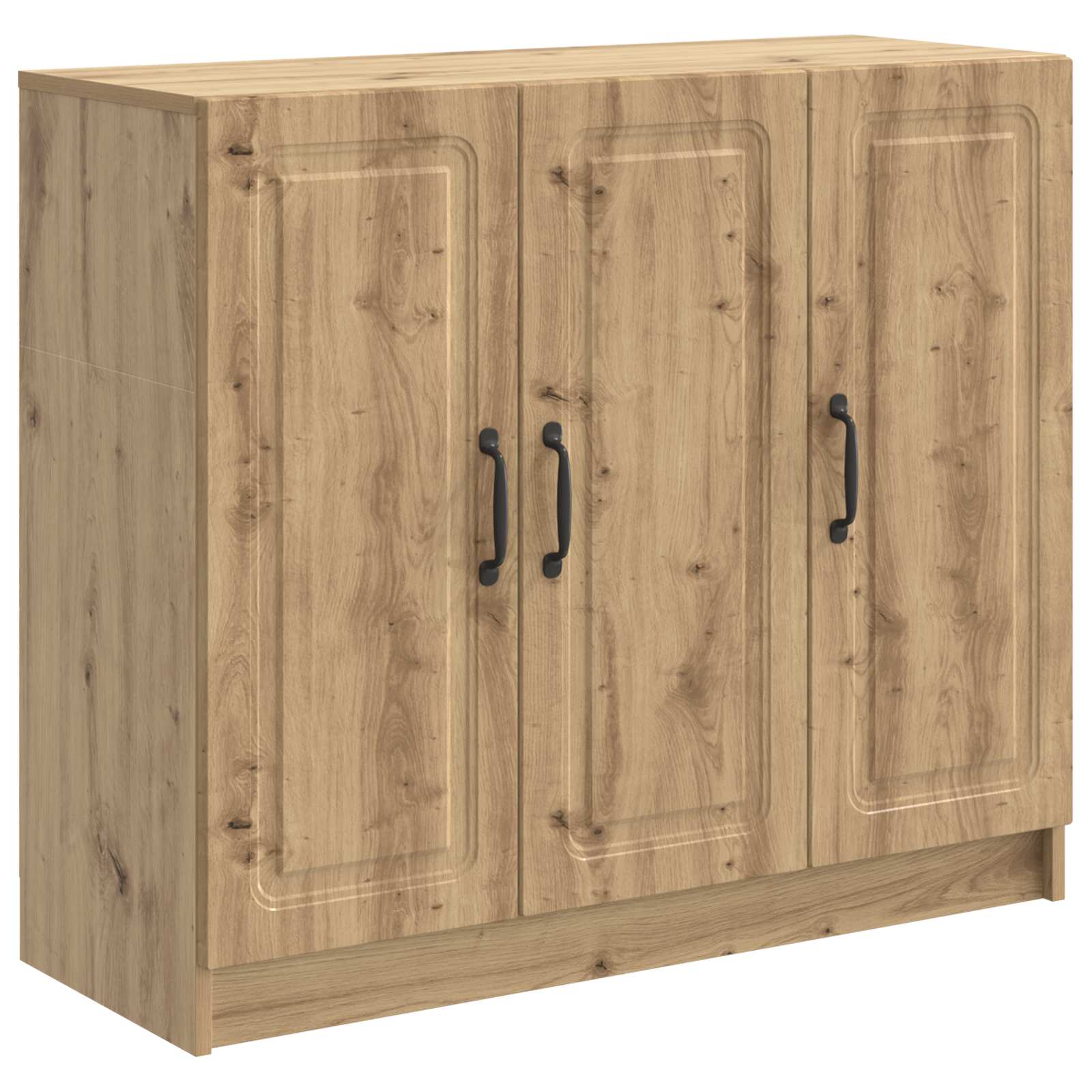 vidaXL Bufet Dąb artisan 89 x 34,5 x 77 cm Drewno inżynieryjne