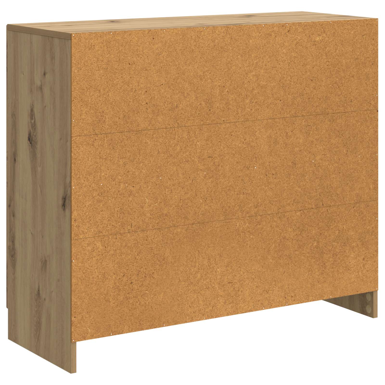 vidaXL Bufet Dąb artisan 89 x 34,5 x 77 cm Drewno inżynieryjne