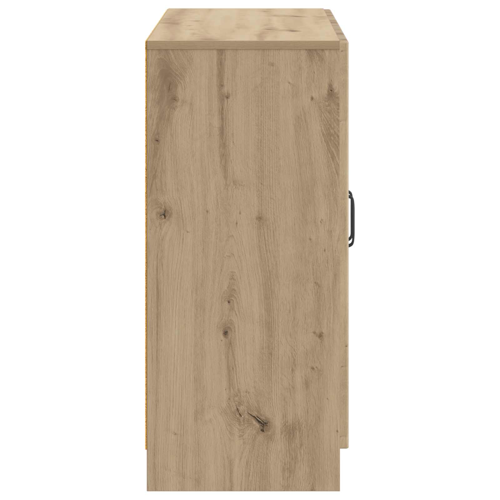 vidaXL Bufet Dąb artisan 89 x 34,5 x 77 cm Drewno inżynieryjne