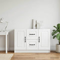 vidaXL Bufet Biały 89 x 34,5 x 57 cm Drewno inżynieryjne