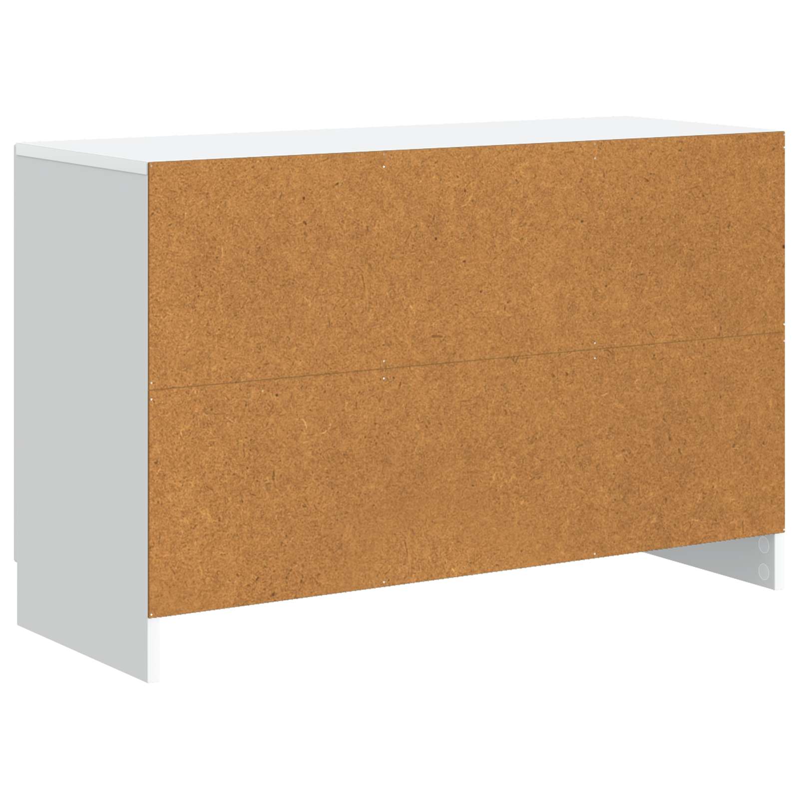 vidaXL Bufet Biały 89 x 34,5 x 57 cm Drewno inżynieryjne