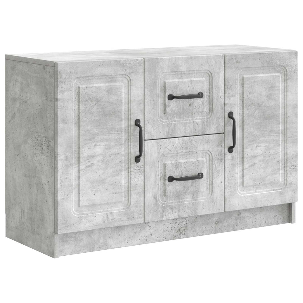 vidaXL Bufet Betonowy szary 89 x 34,5 x 57 cm Drewno inżynieryjne