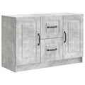 vidaXL Bufet Betonowy szary 89 x 34,5 x 57 cm Drewno inżynieryjne