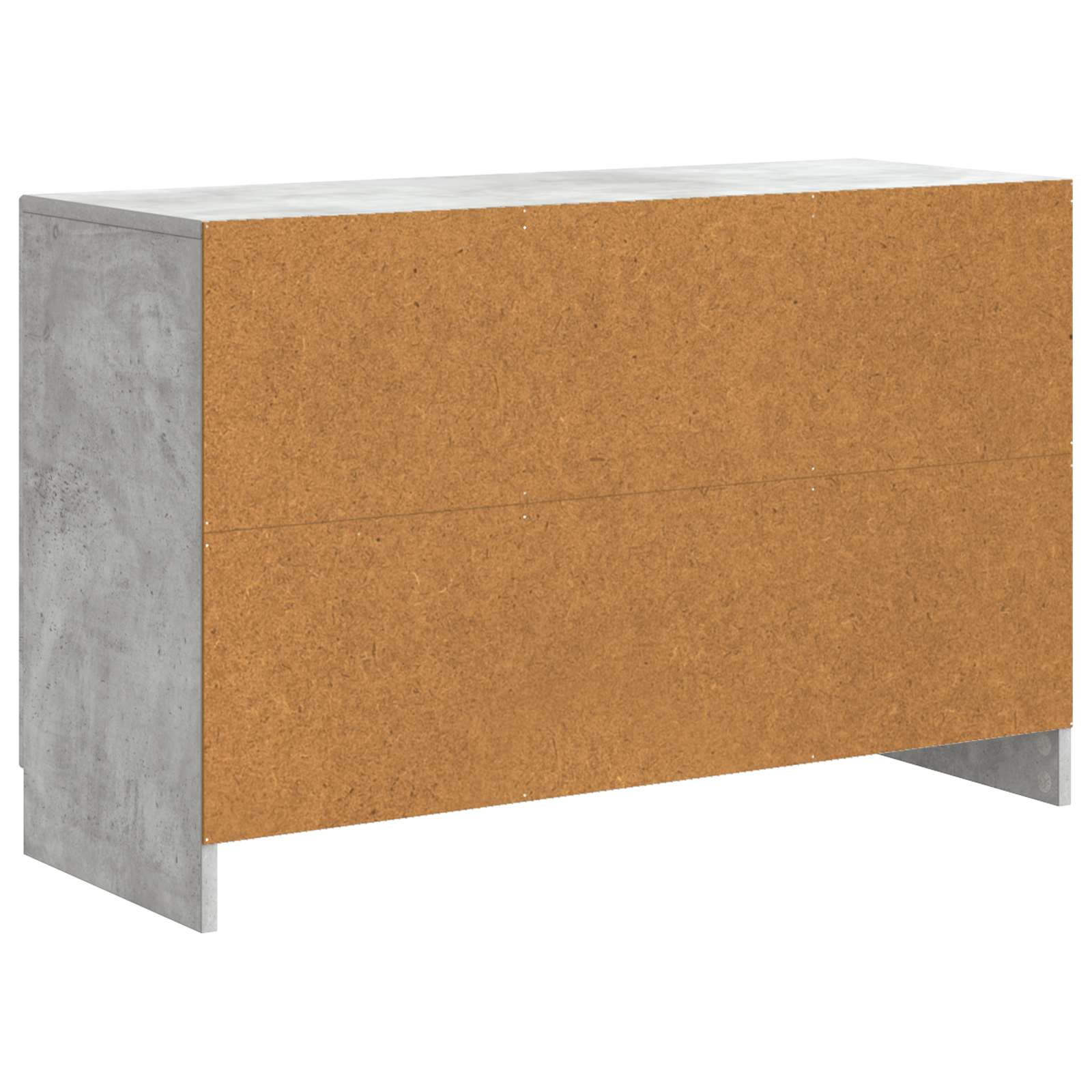 vidaXL Bufet Betonowy szary 89 x 34,5 x 57 cm Drewno inżynieryjne