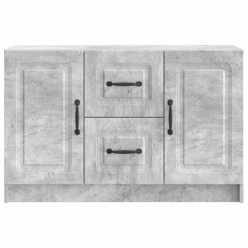 vidaXL Bufet Betonowy szary 89 x 34,5 x 57 cm Drewno inżynieryjne