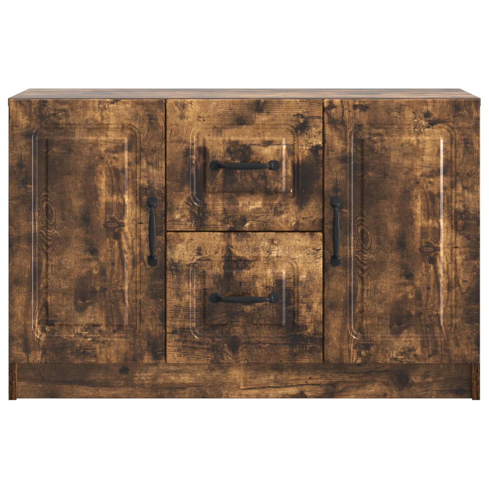 vidaXL Bufet Dąb wędzony 89 x 34,5 x 57 cm Drewno inżynieryjne