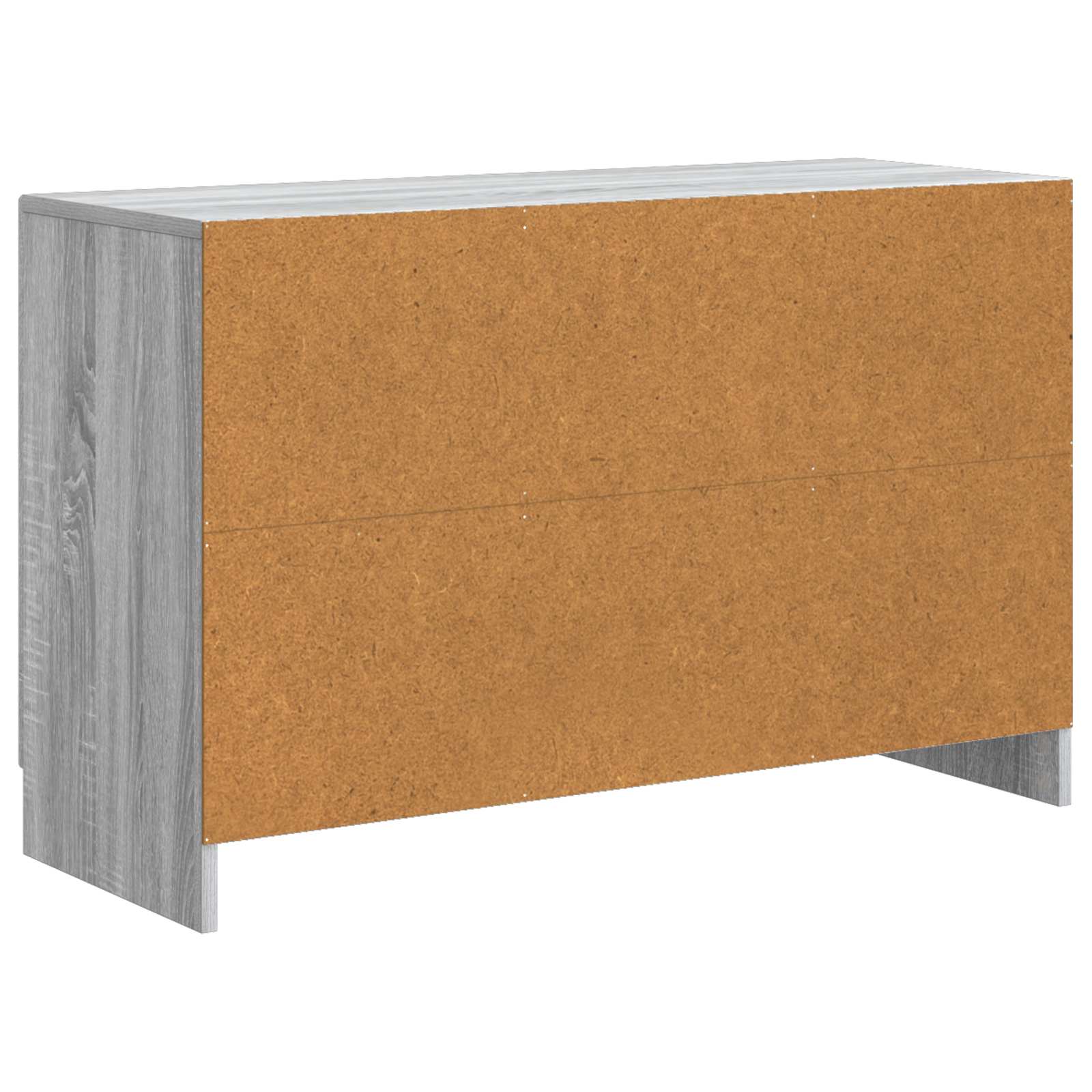 vidaXL Bufet Szary Sonoma 89 x 34,5 x 57 cm Drewno inżynieryjne