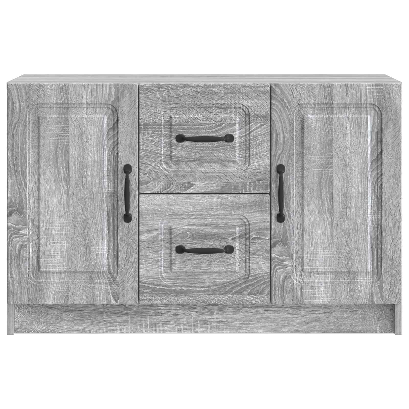 vidaXL Bufet Szary Sonoma 89 x 34,5 x 57 cm Drewno inżynieryjne