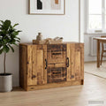vidaXL Bufet Stare drewno 89 x 34,5 x 57 cm Drewno inżynieryjne