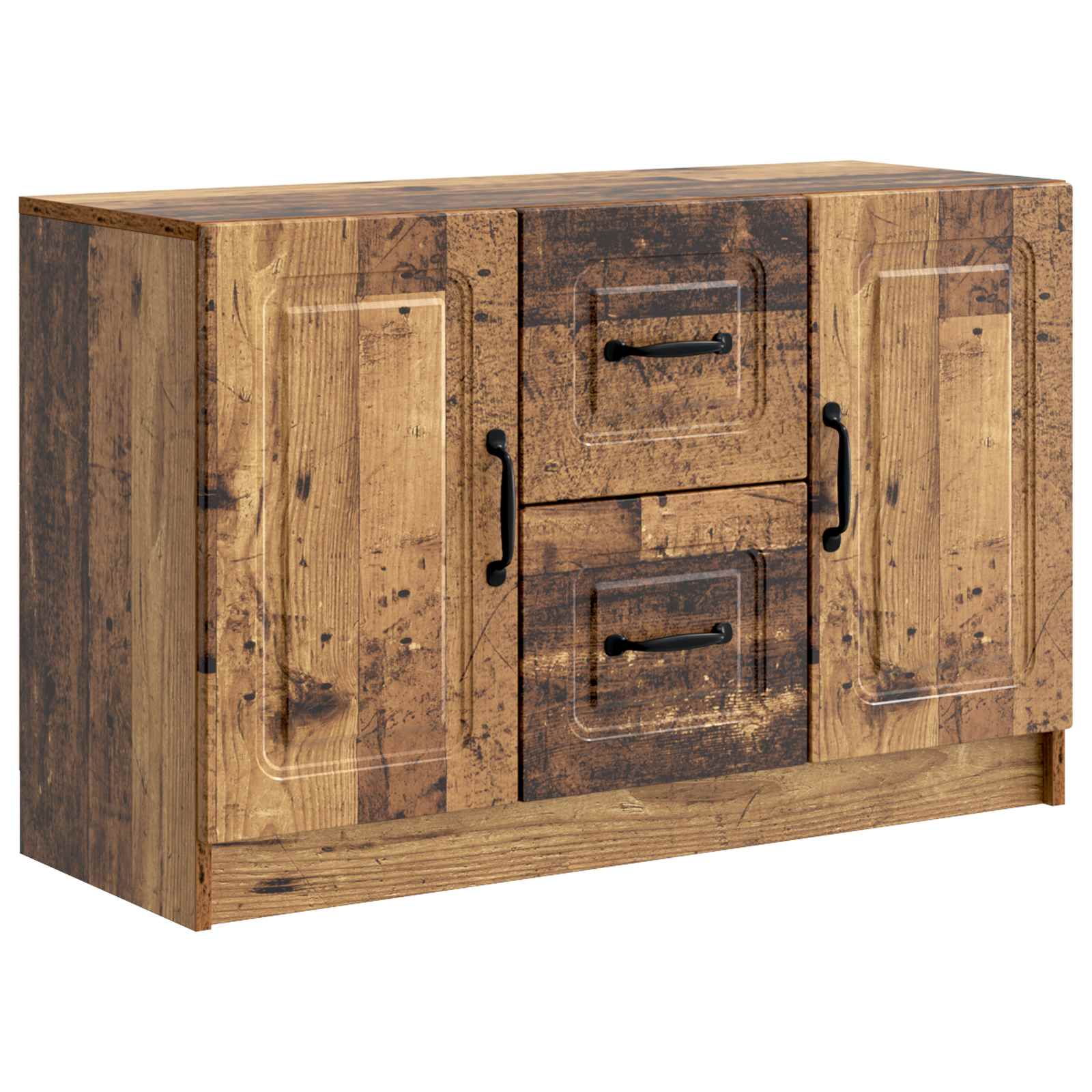 vidaXL Bufet Stare drewno 89 x 34,5 x 57 cm Drewno inżynieryjne