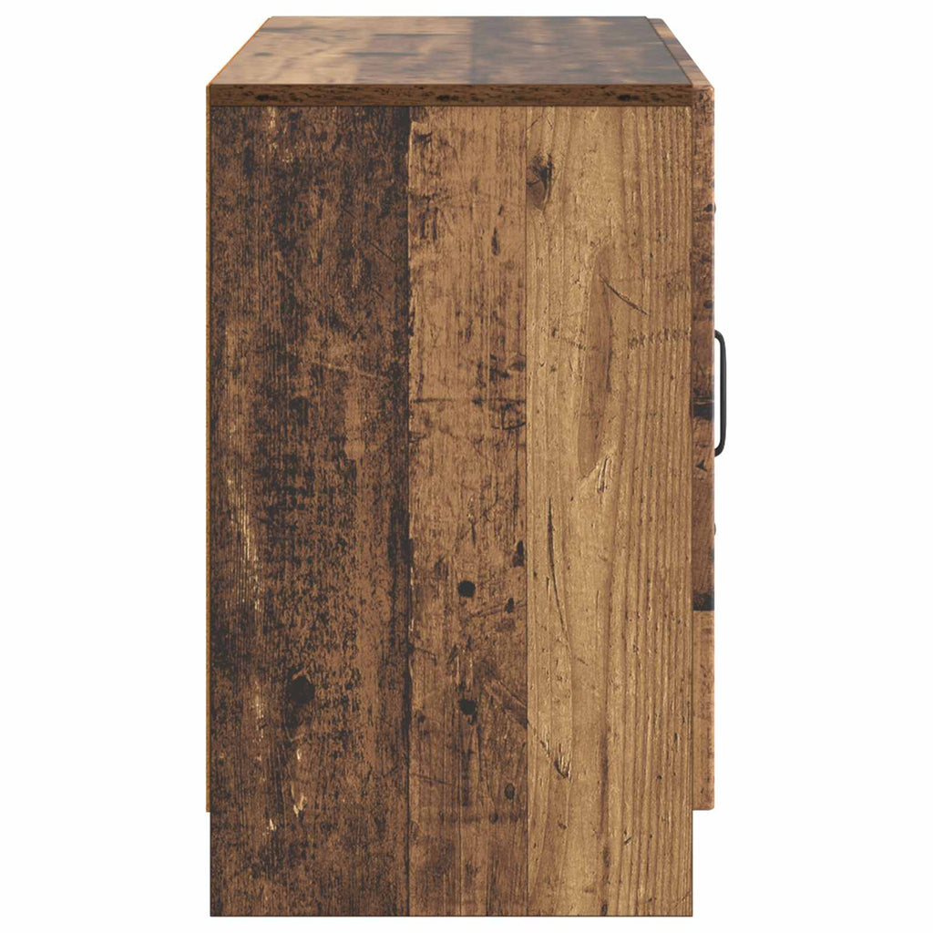 vidaXL Bufet Stare drewno 89 x 34,5 x 57 cm Drewno inżynieryjne